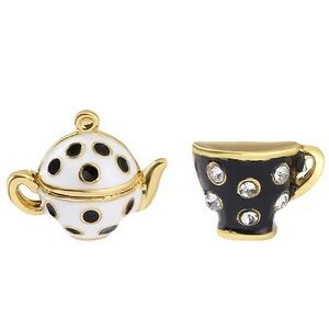 Kate Spade New York x Disney Tea Time Alice in Wonderland earrings